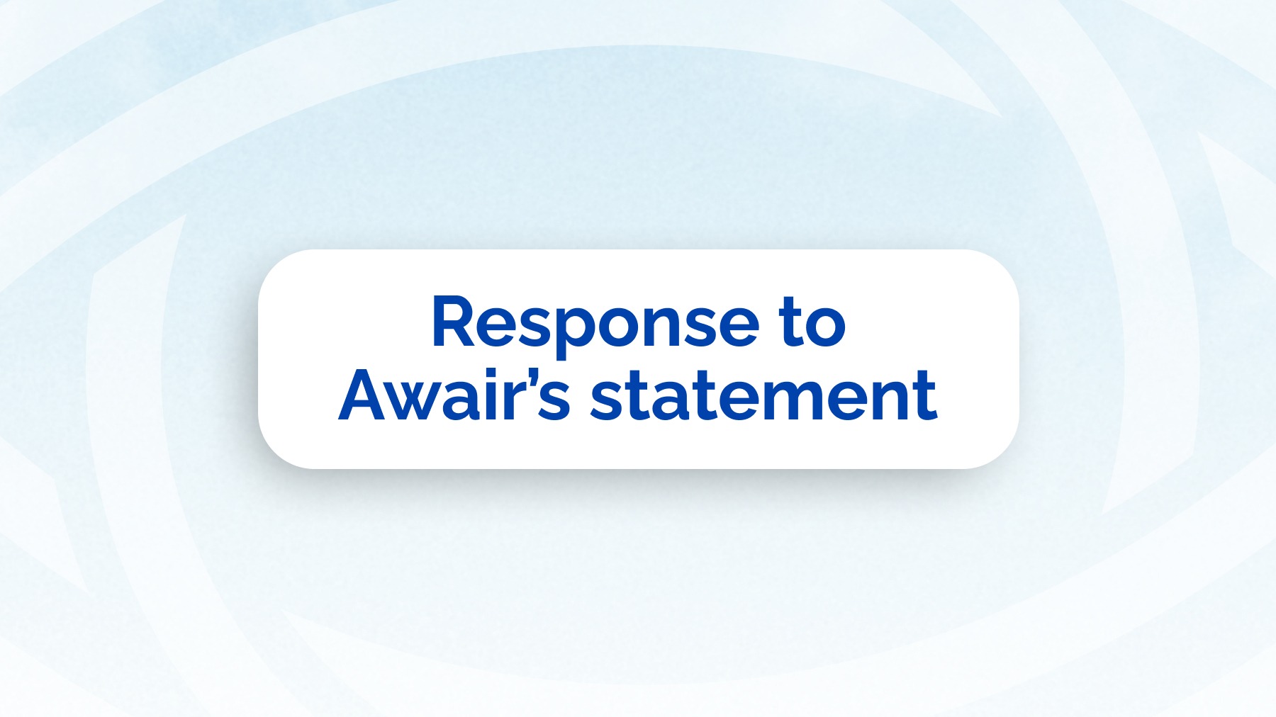 Response to Awair's statement | PlanetWatch